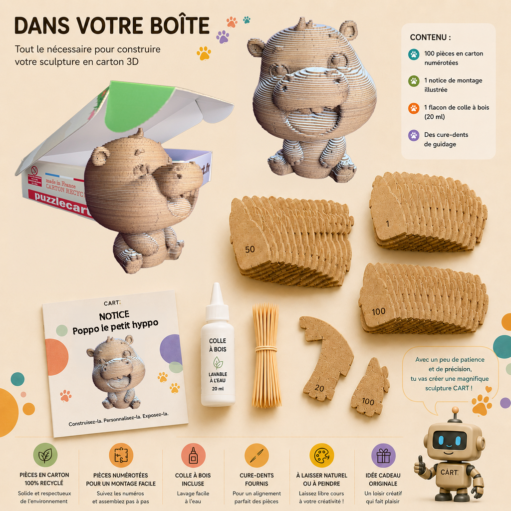 Poppo le Bébé Hippopotame