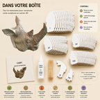 Tête de Rhinocéros
