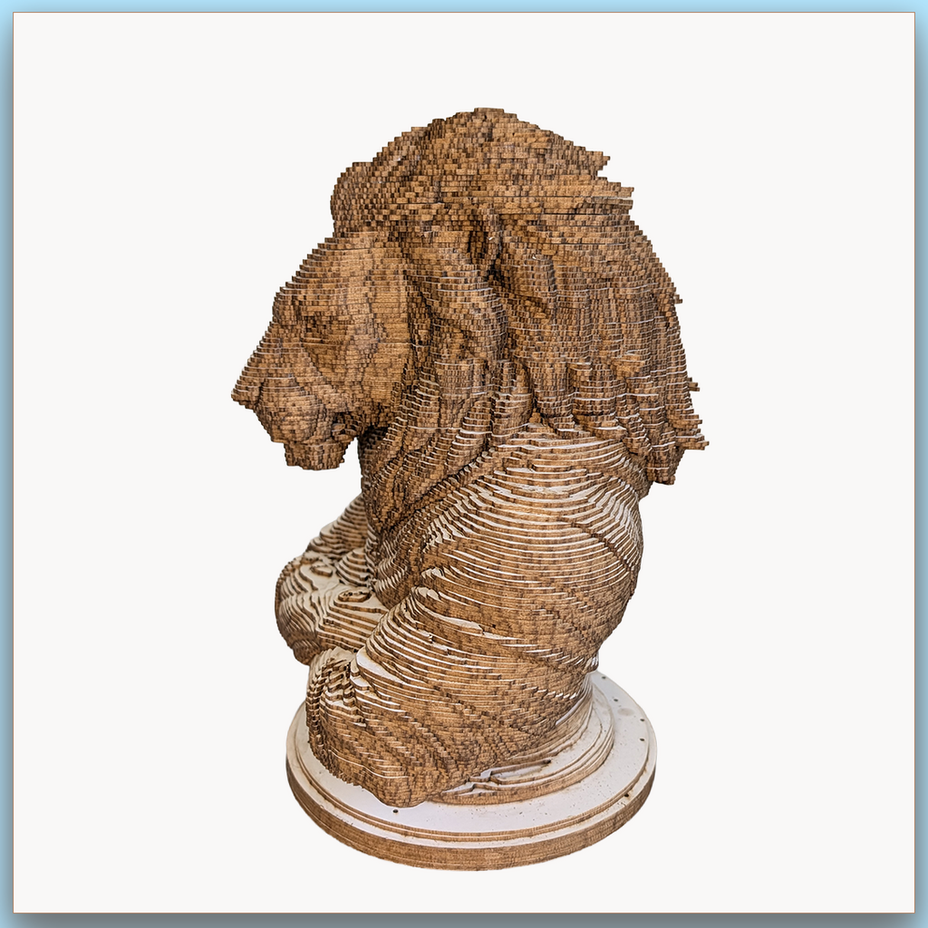 Buste Lion