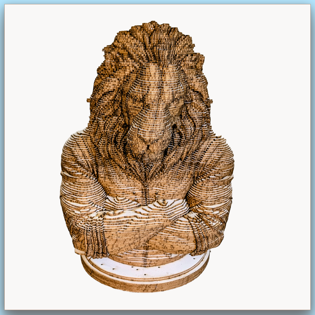 Buste Lion