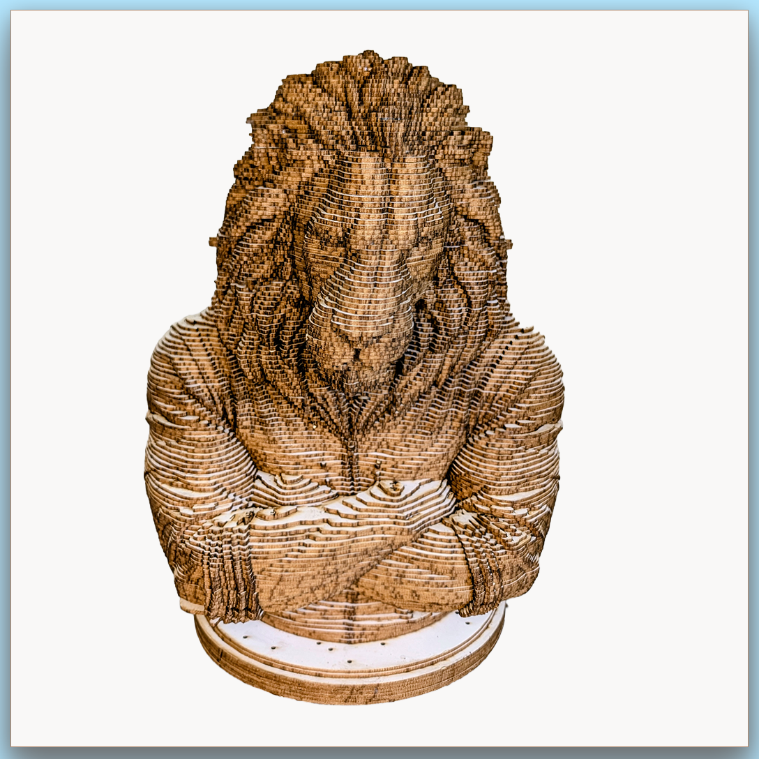 Buste Lion
