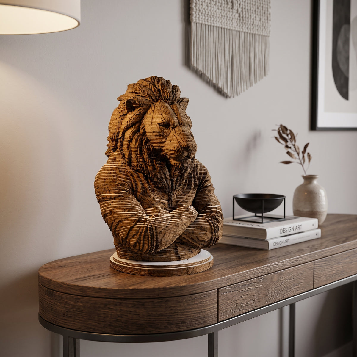 Buste Lion