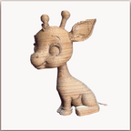 Lila le Bébé Girafe